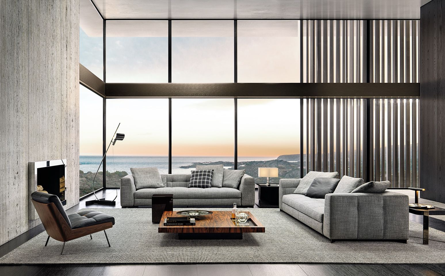 Singapore sofa price ranges - High-end Minotti sofa