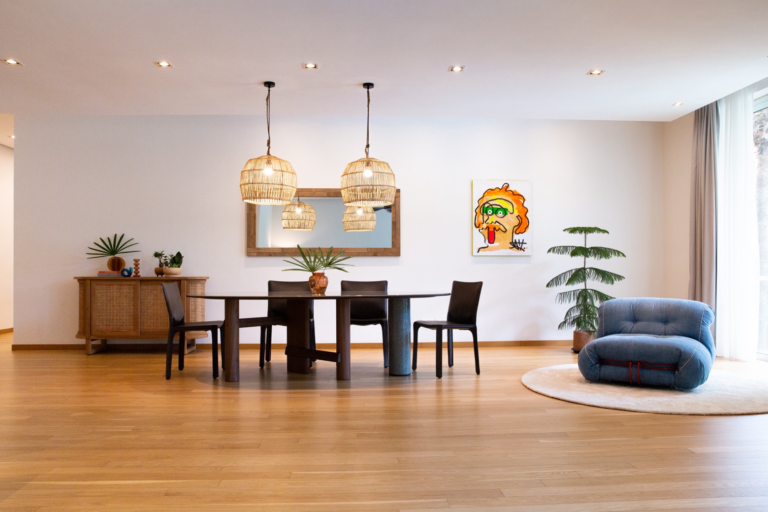 Contemporary-Casual Home Full of Joy