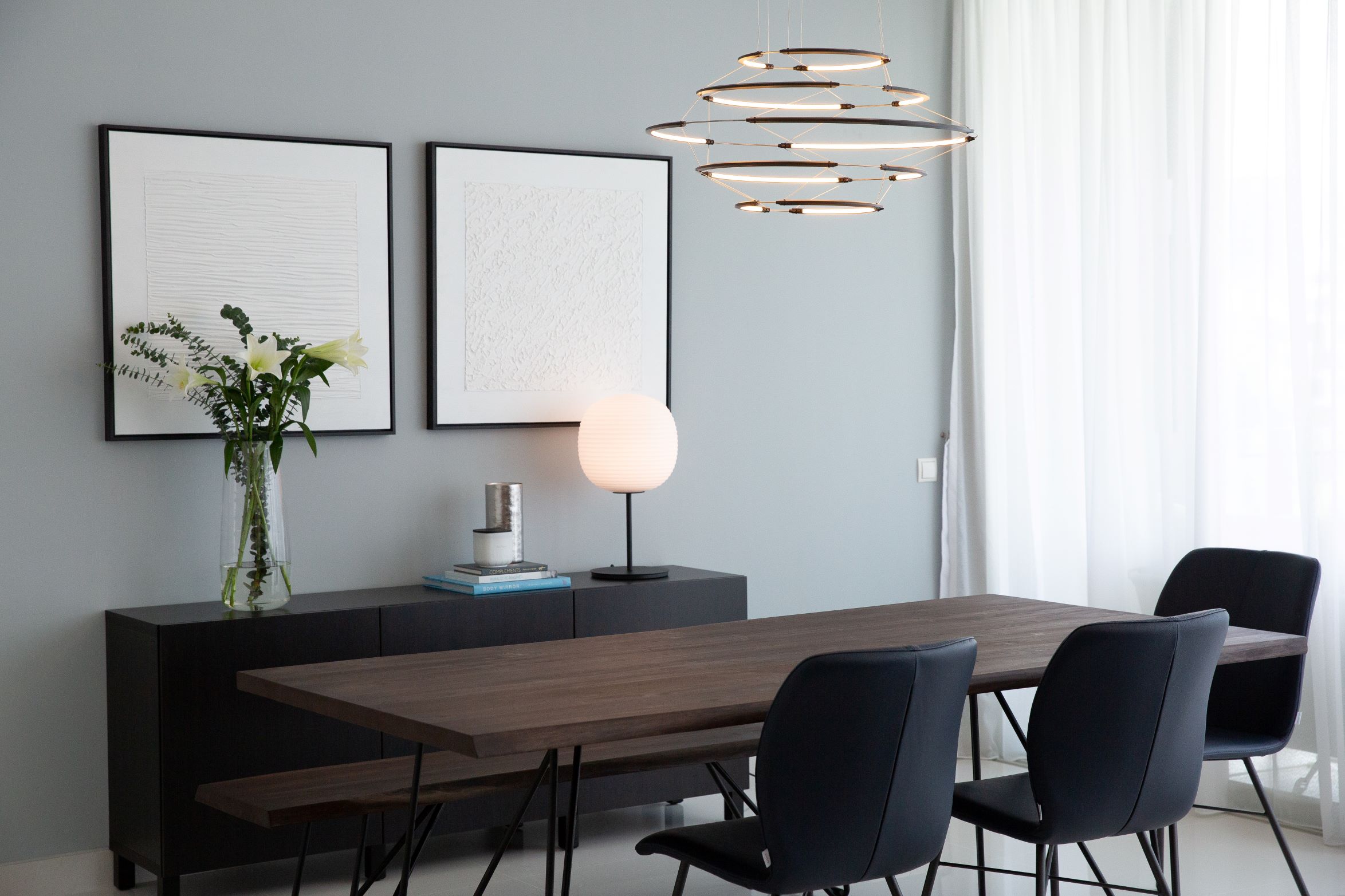 Dramatic Transformation into a Cool-Toned Blue Haven