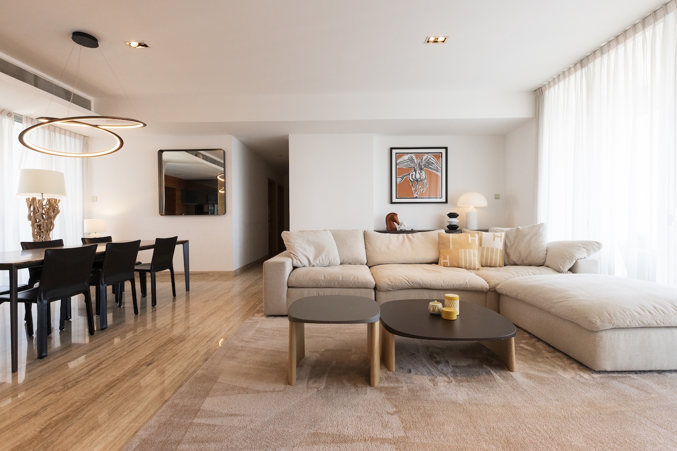 Elevating a Make-Do Singapore Living Room into Refined Elegance